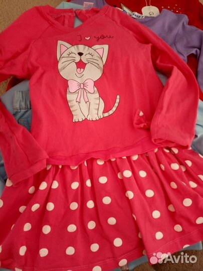 Пакет вещей на девочку 4-5 лет