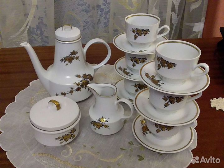 Сервизы кофейные СССР и чайные
