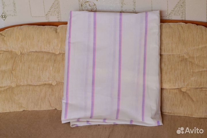 Ткань лён СССР, новая для простыней