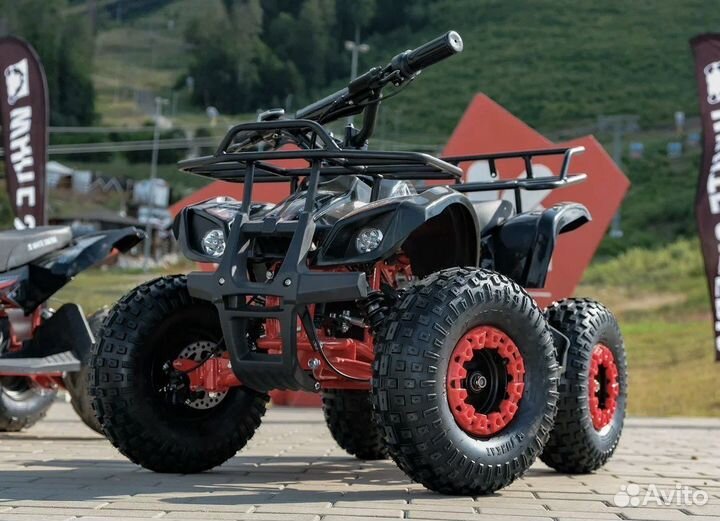 Электроквадроцикл white siberia sneg 2.1 PRO 1500W