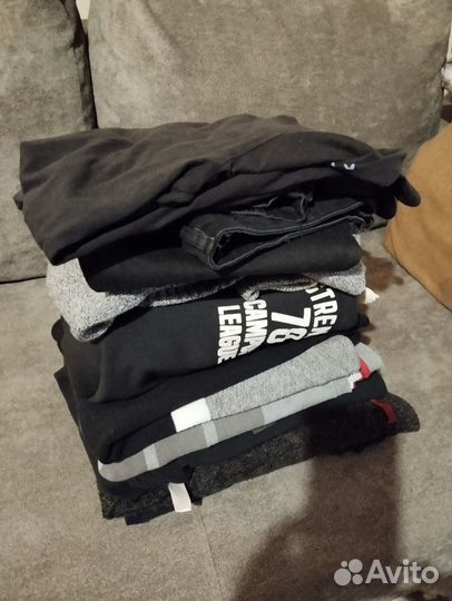 Мужские вещи б/у 46-48 пакетом