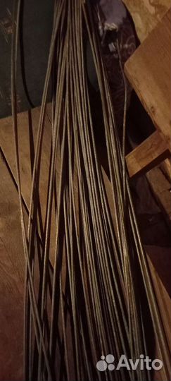 Прутья стальные под паук(в наличии верёвка)