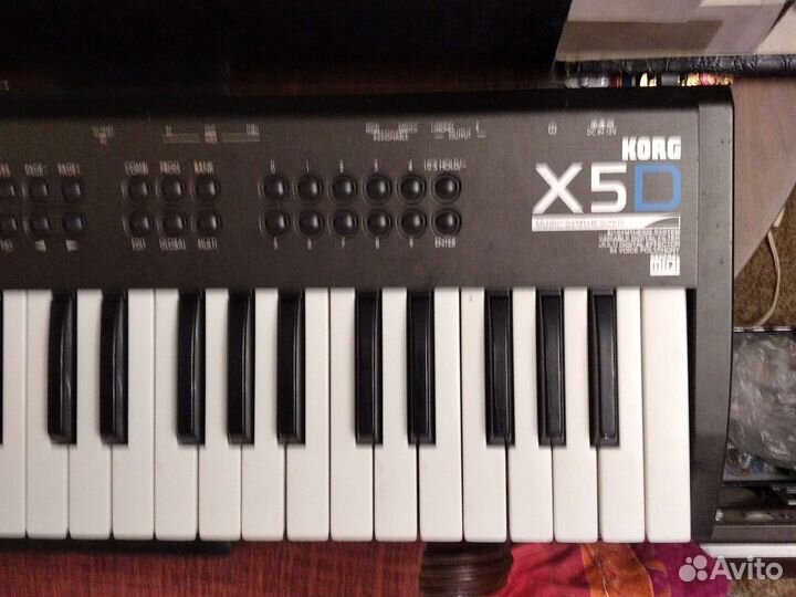 Синтезатор электронный korg X5D