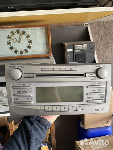 Штатная магнитола tayota camry 40