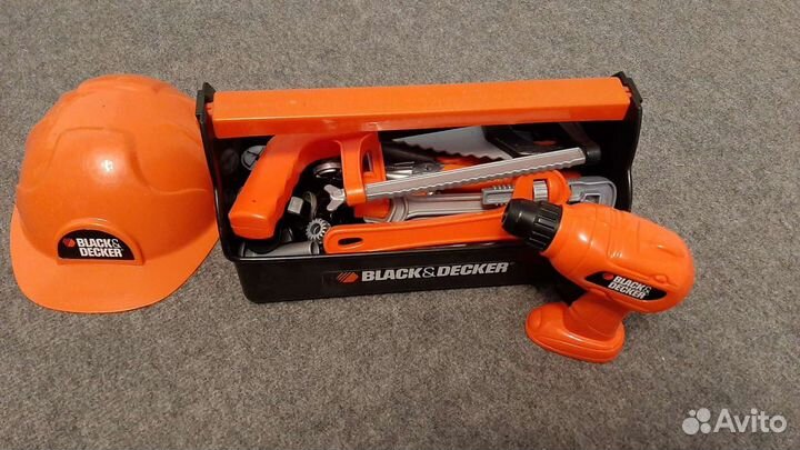 Детский набор инструментов black&decker