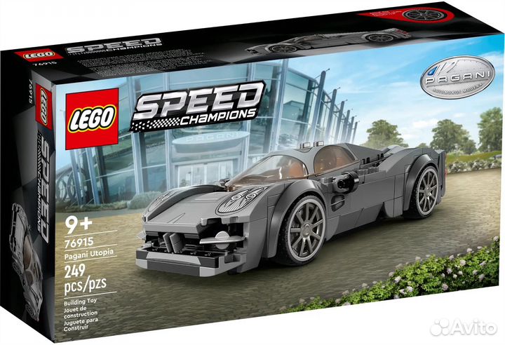 Конструктор lego 76915 Pagani Utopia, 249 дет