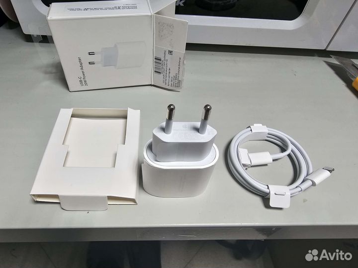 Оригинальный блок+шнур USB-C apple, iPhone