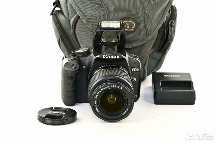 Canon EOS 500D/T1i 15.1MP зеркалка Kit 18-55