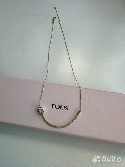 Подвеска Tous золото с бриллиантами