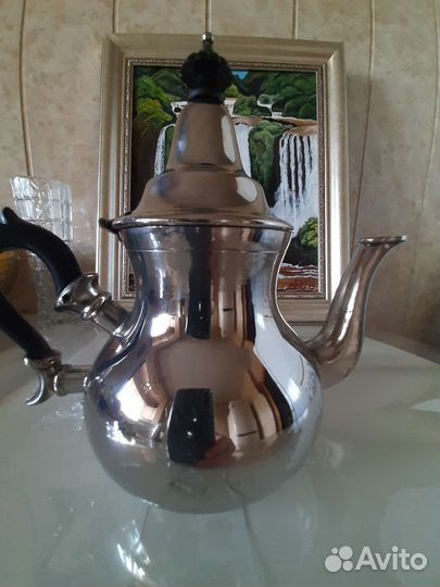 Чайник из мельхиора