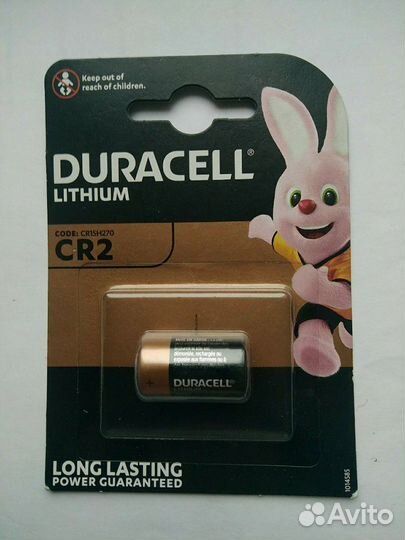 Батарейки CR2 Duracell