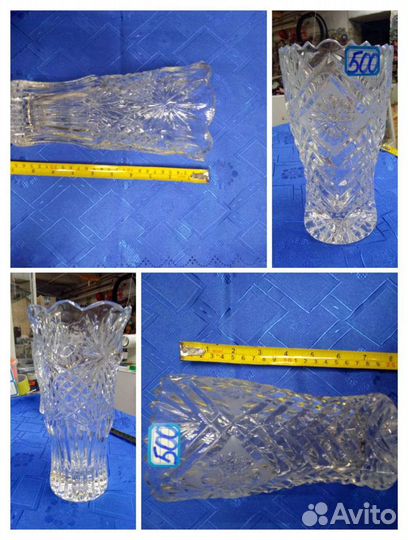 Хрустальная ваза