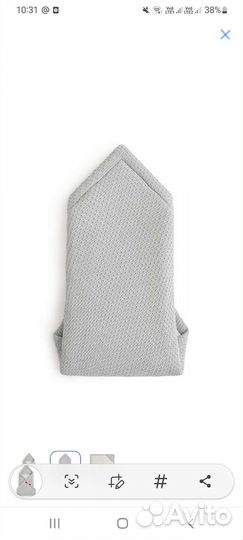 Loomknits конверт для новорожденного