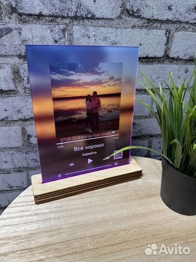 Фоторамка с музыкой / подарок