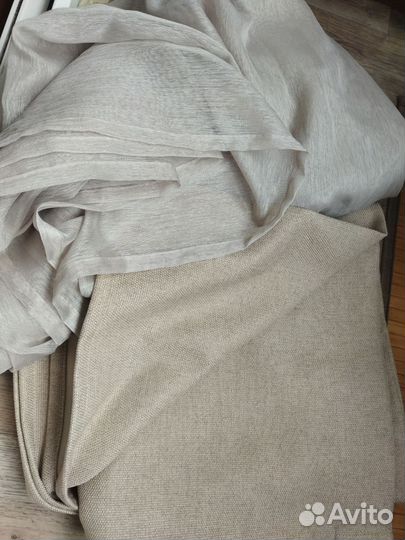 Шторы икеа блэкаут + тюль