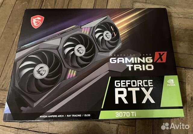 Видеокарта Geforce RTX 3070Ti Gaming X Trio купить в Москве ...