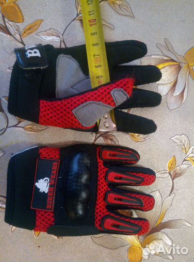 Мото вело перчатки для самых маленьких бандитов