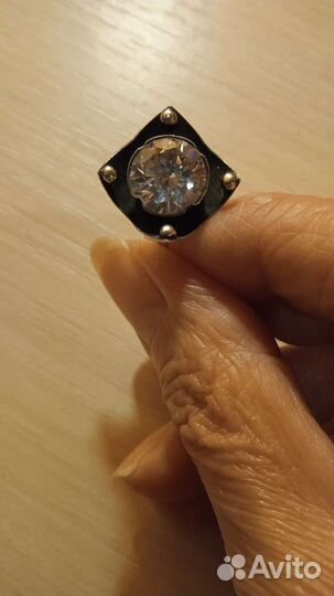 Кольцо серебряное, 925 пробы