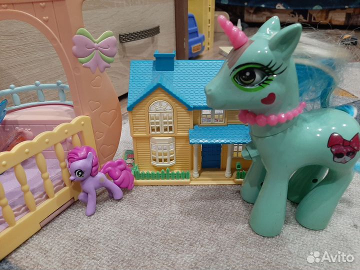 Большой набор my little pony,игрушки для девочек