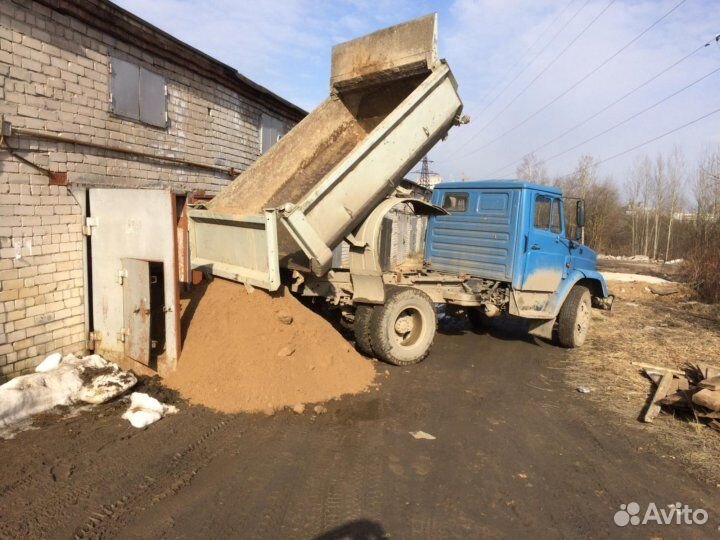 Песок горный и намывной, ЗИЛ