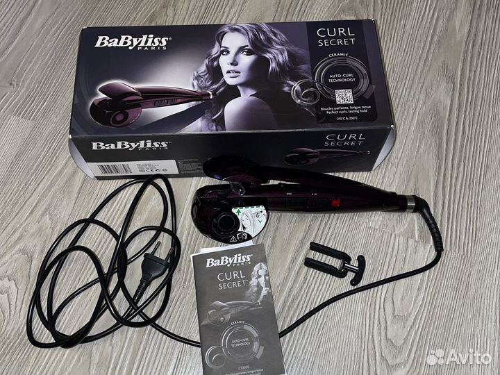 Щипцы для завивки волос babyliss