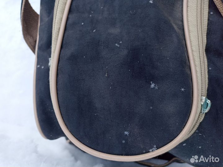 Сумка дорожная на колесах с выдвижной ручкой