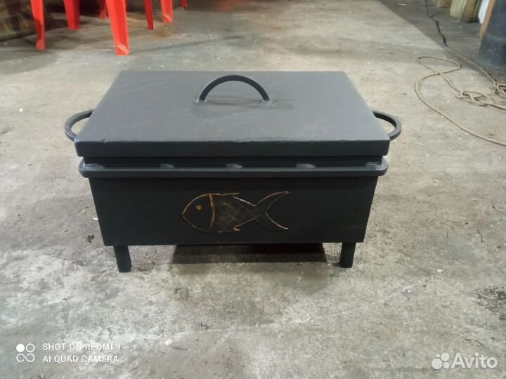 Коптилка горячего копчения