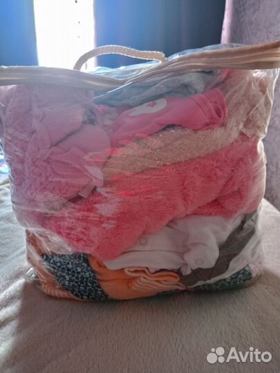 Вещи пакетом для новорожденной девочки