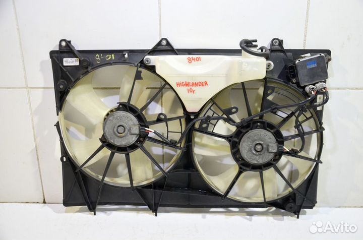 Вентилятор радиатора Toyota Highlander XU40 3.5L