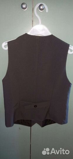 Жилетка для мальчика школьная 128 размер