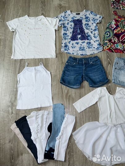 Одежда для девочки пакетом 110 116