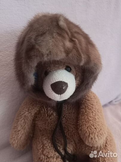 Норковая шапка для 2-3-4 годика