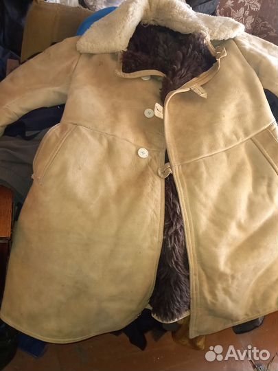 Тулуп мужской из овчины