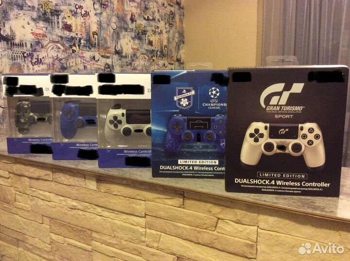 Джойстики для Sony Playstation PS4 Dualshock 4