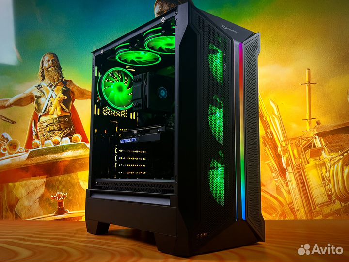 Игровой пк / R5 5600X / RTX 3060 / RTX 2060