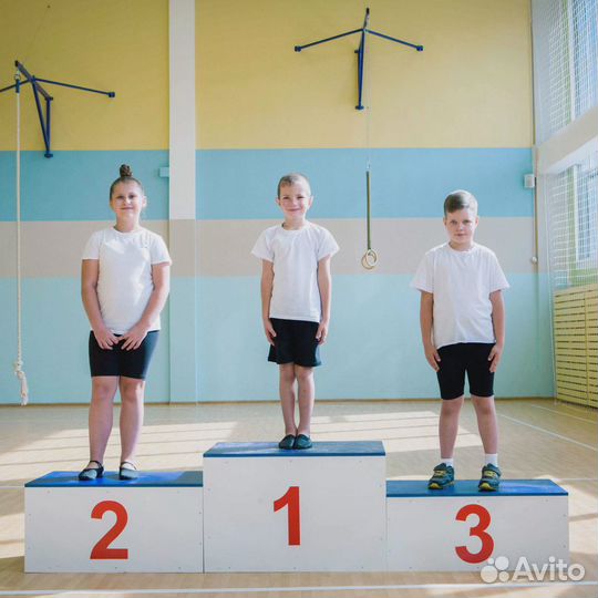 Пьедестал для награждения разборный на металлокарк