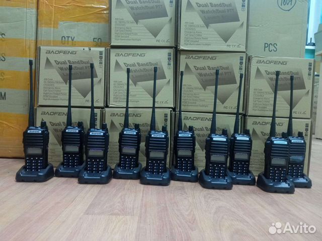 Рация Baofeng UV-82 комплект 10 штук для стройки