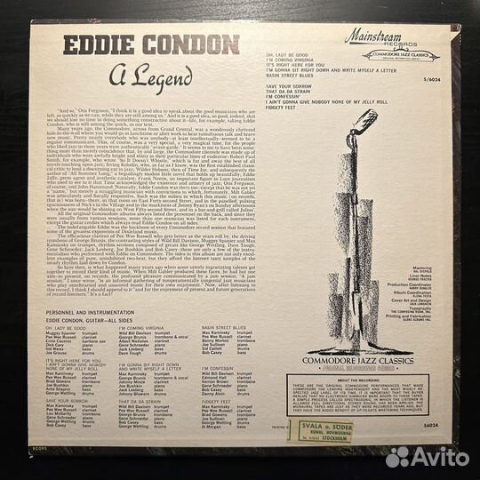 Eddie Condon – A Legend (США 1965г.)