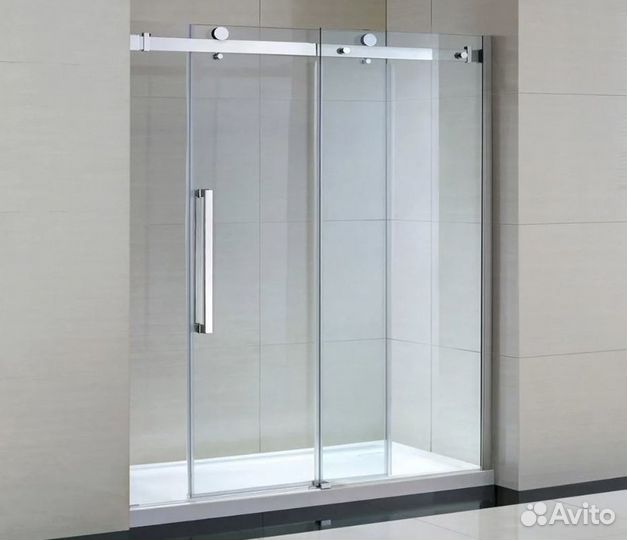 Стеклянные душевые перегородки