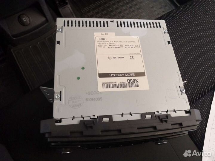 Штатная магнитола Kia sportage 4