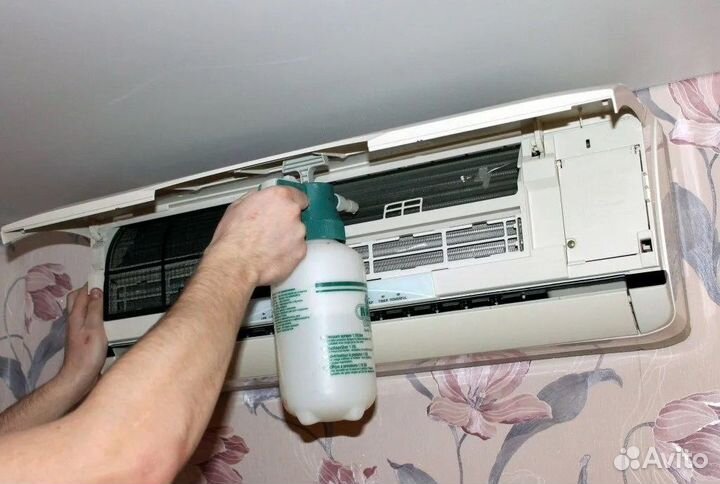 Чистка кондиционеров заправка ремонт монтаж