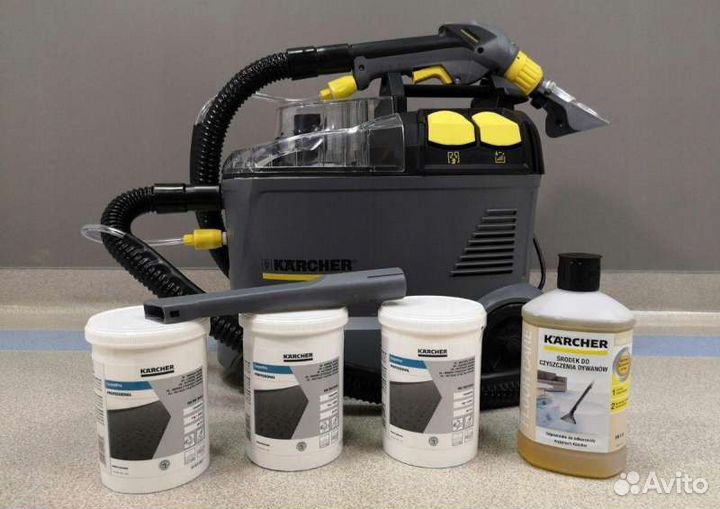 Аренда моющего пылесоса karcher puzzi 8 1