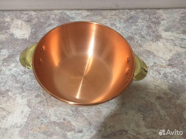 Медный таз для варенья 4.5 литра