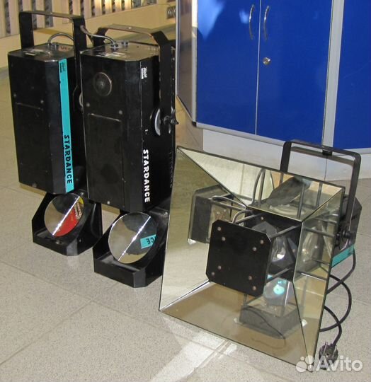 Светомузыка Stardance & Starfly 3шт полицвет Mic