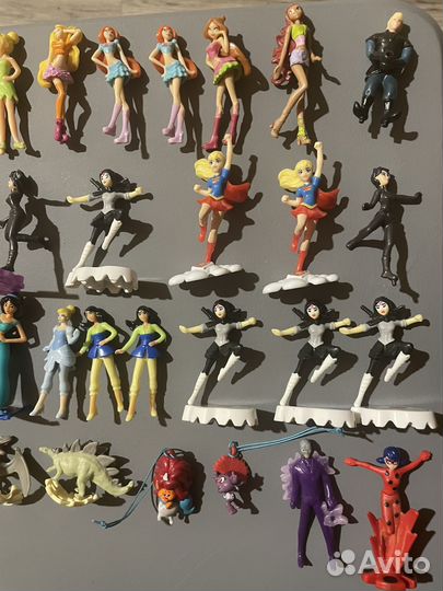 Игрушки из киндер сюрприза пакетом