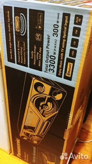 Музыкальный центр Panasonic SC-UA3 black