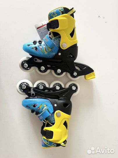 Роликовые коньки детские раздвижные 23-26