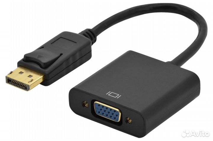 В наличии. Переходник DisplayPort - VGA