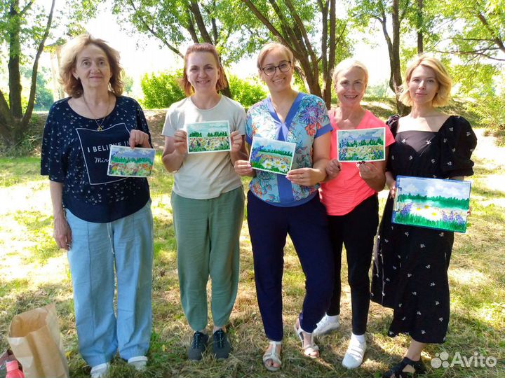 Досуг, мк по Правополушарному Рисованию