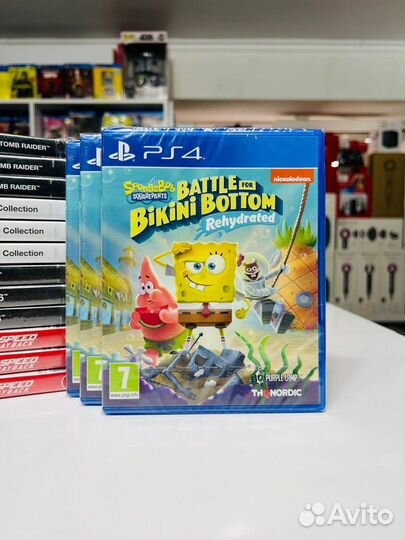 PS4 Губка Боб Битва за Бикини Боттом
